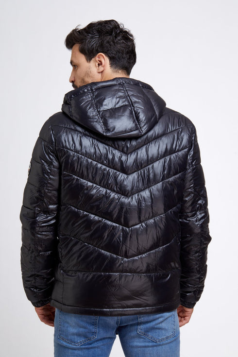 Tommy Hilfiger coat for men טומי הילפיגר מעיל בצבע שחור